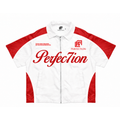 White/Red Racer Top
